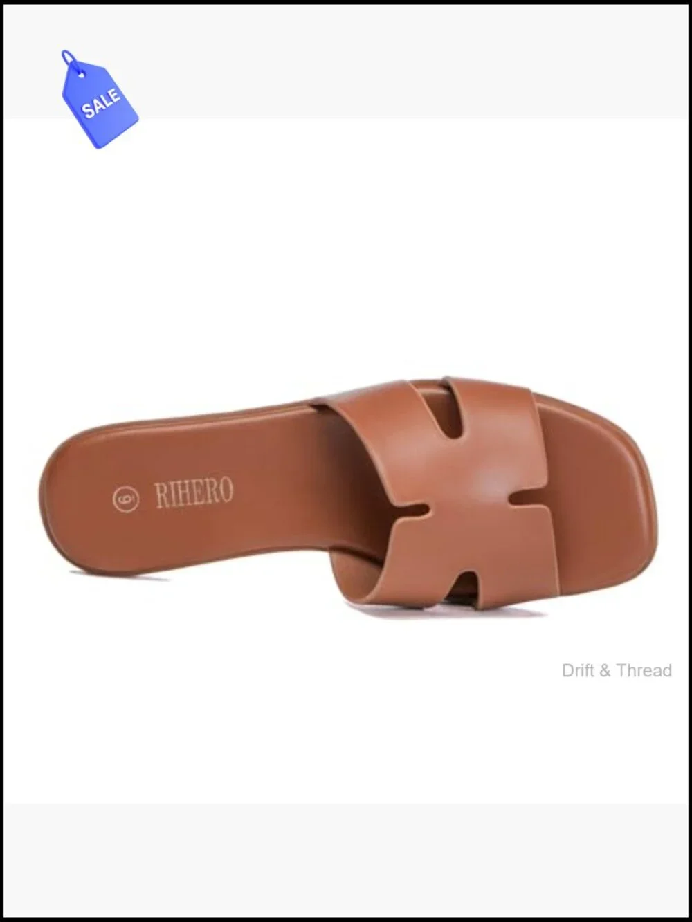 Slide Sandals Cushioned Footbed Square Toe Comfort Summer